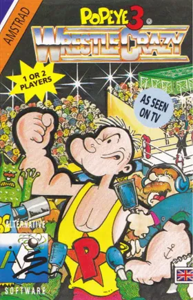 Popeye 3 (UK) (128K) (1992) (Version 6128) box cover front